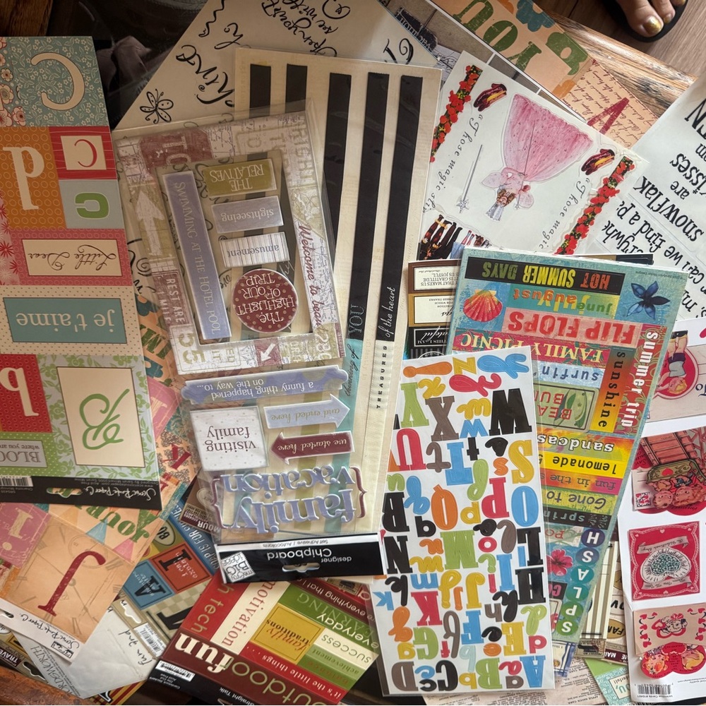 Assorted Scrapbooking Stickers - Picture 6 of 6